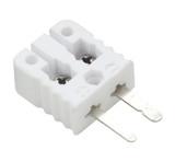 Miniature Ceramic Thermocouple Plug – Quick Connect | 1200ºFMiniature Thermocouple Connectors rated to1200ºF F140 Miniature Ceramic Thermocouple Plug – Quick Connect