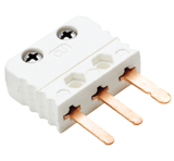Miniature Thermocouple Plug – Three Pin | 410ºF Miniature Thermocouple Connectors rated to 410ºF F16 Miniature Thermocouple Plug – Three Pin
