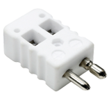 Standard Ceramic Plug – Quick Connect | 1200ºF Standard Thermocouple Connectors rated to 1200ºF R140 Standard Ceramic Plug – Quick Connect
