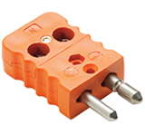 Standard Plug – Quick Connect | 410ºF Standard Thermocouple Connectors rated to 410ºF R14 Standard Plug – Quick Connect