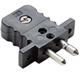 Standard Solid Pin Panel Thermocouple Plug – 410ºF Standard Thermocouple Connectors rated to 410ºF R37 Standard Solid Pin Panel Thermocouple Plug – Lugged