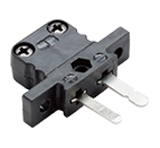 Miniature Panel Thermocouple Plug – Lugged | 410ºF Miniature Thermocouple Connectors rated to 410ºF F37 Miniature Panel Thermocouple Plug – Lugged